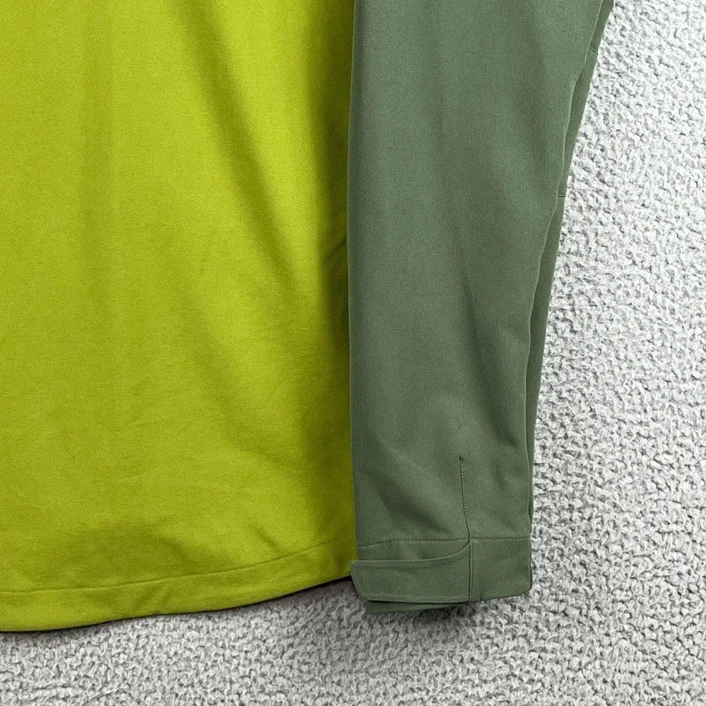 Marmot Hiking Jacket Mens Medium Green‎ Stretch Long Sleeve M3 Softshell Bero